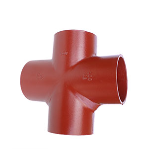 Крестовина чугун SML Ду 100х100х100х90гр б/растр, DN 100